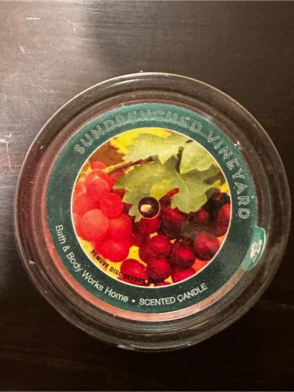 BNWT Bath & Body Works wine scented vintage candles.